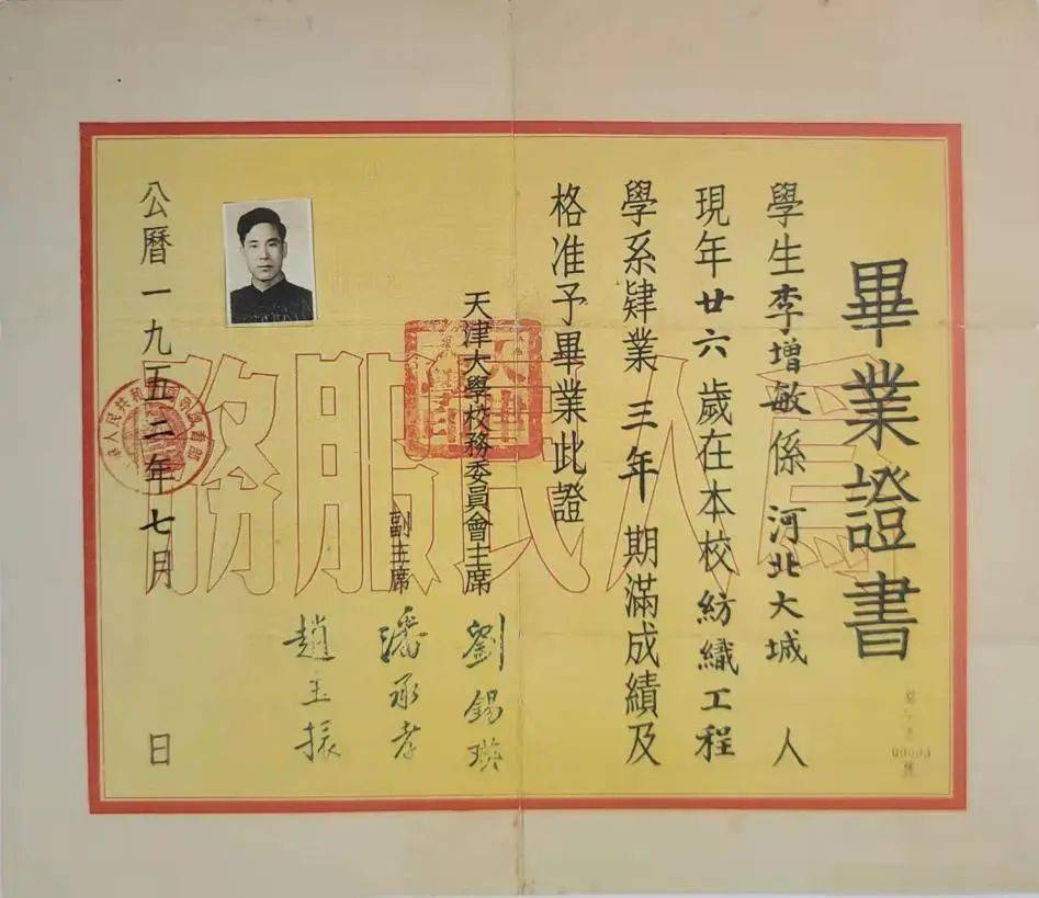 天津大学毕业证是什么颜色